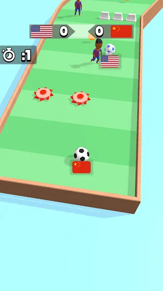 Soccer Dash (окер Даш)  [МОД Меню] Screenshot 2