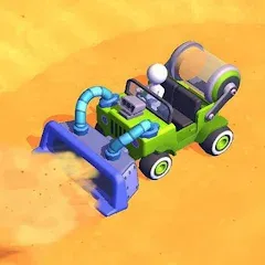 Скачать взлом Sand Miner: Idle Mining Game (Сэнд Майнер)  [МОД Unlocked] на Андроид