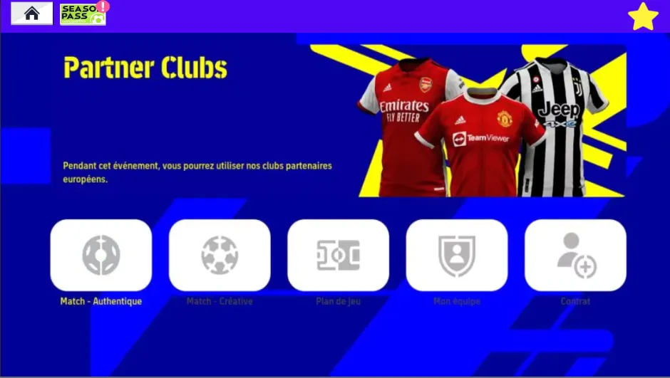 PESfOOTBALL MOBILE 2023 (ПЕСФУТБОЛ МОБИЛЬНАЯ 2023)  [МОД Много монет] Screenshot 1