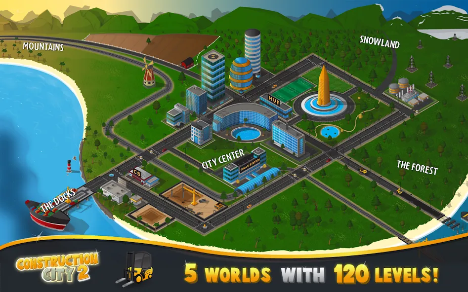 Construction City 2 (Конструкцион Сити 2)  [МОД Mega Pack] Screenshot 3