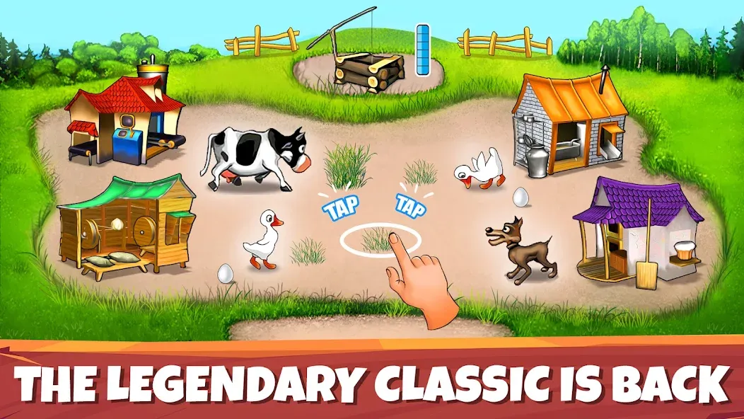 Farm Frenzy：Legendary Classics  [МОД Бесконечные деньги] Screenshot 1