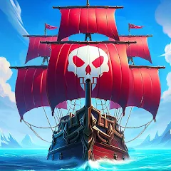 Скачать взлом Pirate Ships・Build and Fight [МОД Много монет] на Андроид