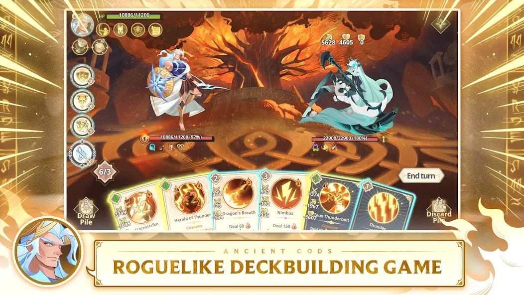 Ancient Gods: Card Battle RPG (Эншент Годс)  [МОД Много денег] Screenshot 2