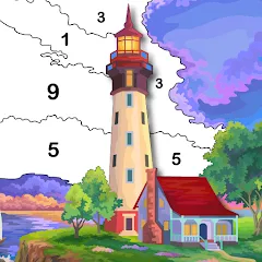 Скачать взлом Hey Color Paint by Number Art  [МОД Все открыто] на Андроид