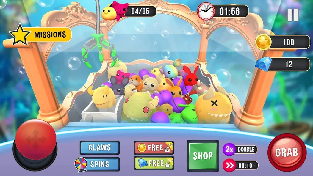 Claw Machine Games Crane Game (Клоу Машины Геймс Крейн Гейм)  [МОД Бесконечные монеты] Screenshot 2