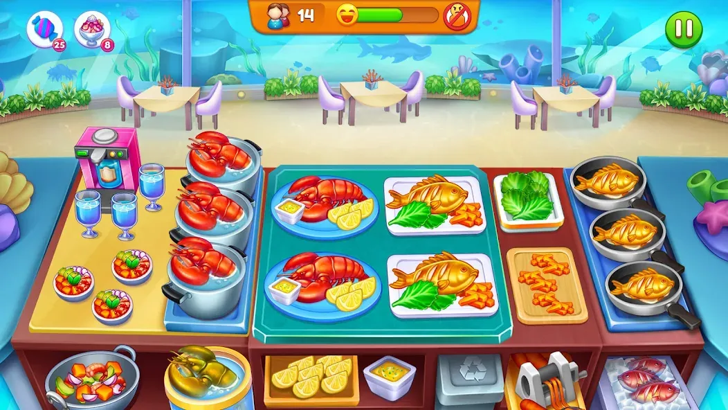 Cooking Restaurant Food Games  [МОД Menu] Screenshot 4