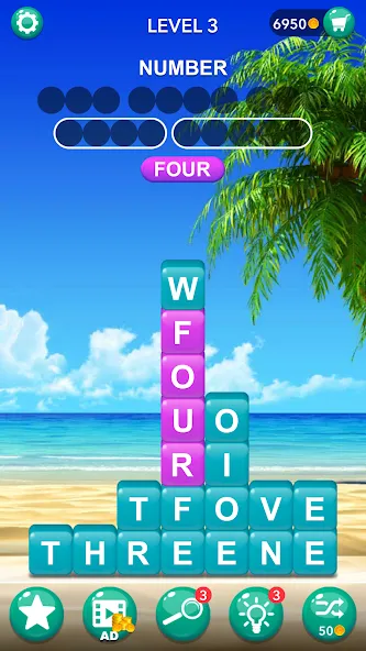 Word Tiles :Hidden Word Search  [МОД Unlimited Money] Screenshot 5