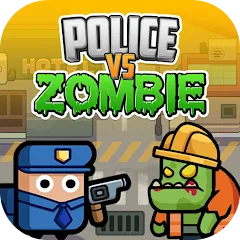 Скачать взлом Police vs Zombie: Zombie City (Полиция против зомби)  [МОД Бесконечные монеты] на Андроид