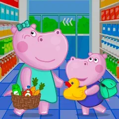 Скачать взлом Kids Supermarket: Shopping [МОД Все открыто] на Андроид