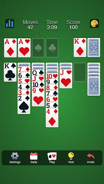 Classic Solitaire - Klondike (Солитер Клондайк Классик)  [МОД Много денег] Screenshot 5