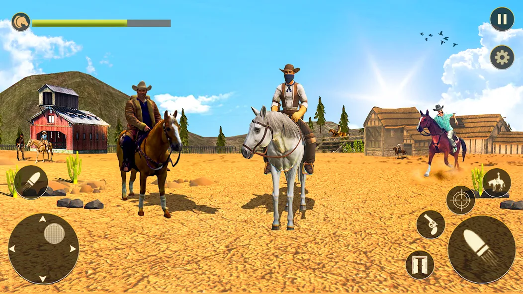 Horse Riding Rivals Horse Race (ХорсРайдинг Ривалс Лошадиные скачки)  [МОД Меню] Screenshot 5