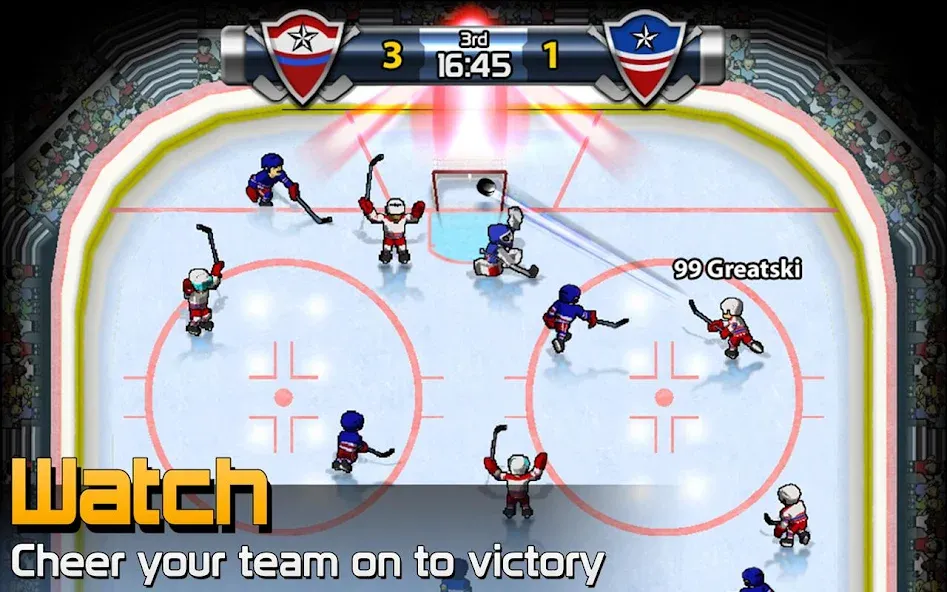 BIG WIN Hockey (БИГ ВИН Хоккей)  [МОД Меню] Screenshot 3