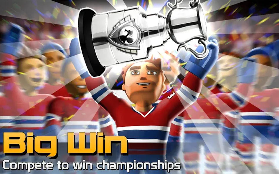 BIG WIN Hockey (БИГ ВИН Хоккей)  [МОД Меню] Screenshot 5