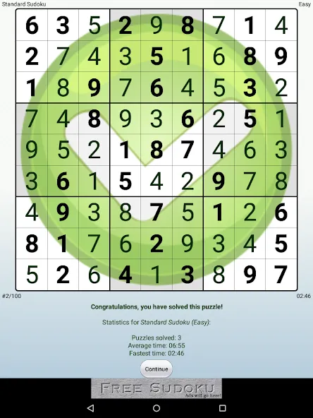 Droidoku - Andoku Puzzle (Дроидоку)  [МОД Бесконечные деньги] Screenshot 3