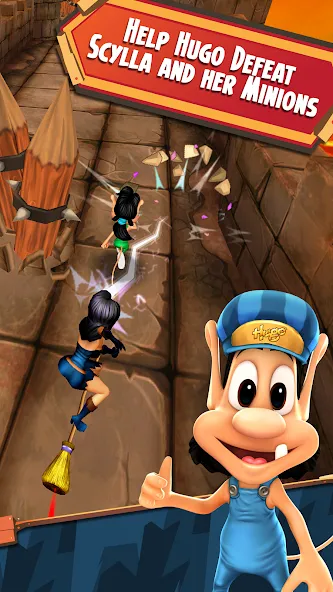 Hugo Troll Race 2: Rail Rush (Хуго Тролл Гонка 2)  [МОД Бесконечные деньги] Screenshot 3