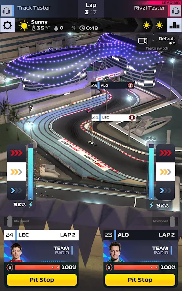 F1 Clash - Car Racing Manager (Ф1 Клаш)  [МОД Меню] Screenshot 2