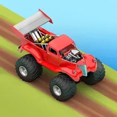 Скачать взлом MMX Hill Dash 2 – Offroad Truc (ММХ Хилл Даш 2) [МОД Все открыто] на Андроид