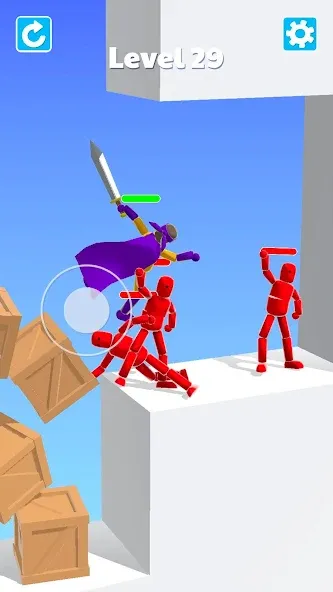 Ragdoll ninja: Imposter hero (Рагдолл Ниндзя)  [МОД Меню] Screenshot 5