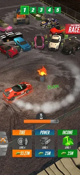 Drift 2 Drag (Дрифт 2 Дрэг)  [МОД Unlimited Money] Screenshot 2