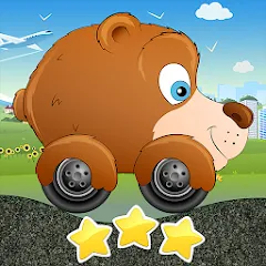 Скачать взлом Racing car game for kids [МОД Unlimited Money] на Андроид