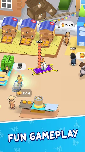 Animal Mart: Tycoon Games (Мой Зверинец Март)  [МОД Menu] Screenshot 5