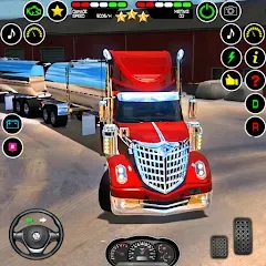 Скачать взлом US Truck Driving Cargo Game 3D (Американский грузовик водителя) [МОД Unlocked] на Андроид