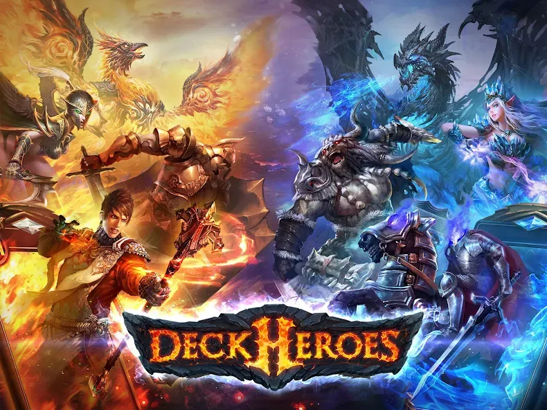 Deck Heroes: Legacy (Дек Герои)  [МОД Menu] Screenshot 1