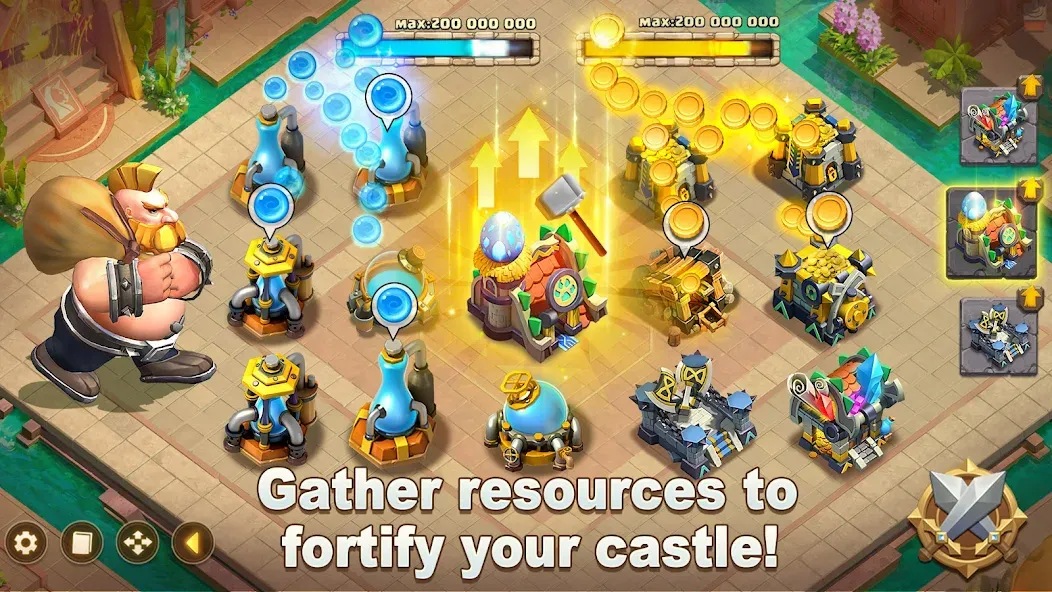 Castle Clash: World Ruler (Кастл Клаш)  [МОД Menu] Screenshot 4