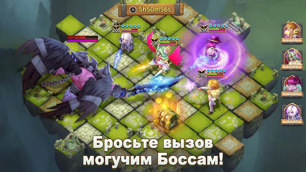 Castle Clash: Правитель мира (Кастл Клаш)  [МОД Бесконечные деньги] Screenshot 3