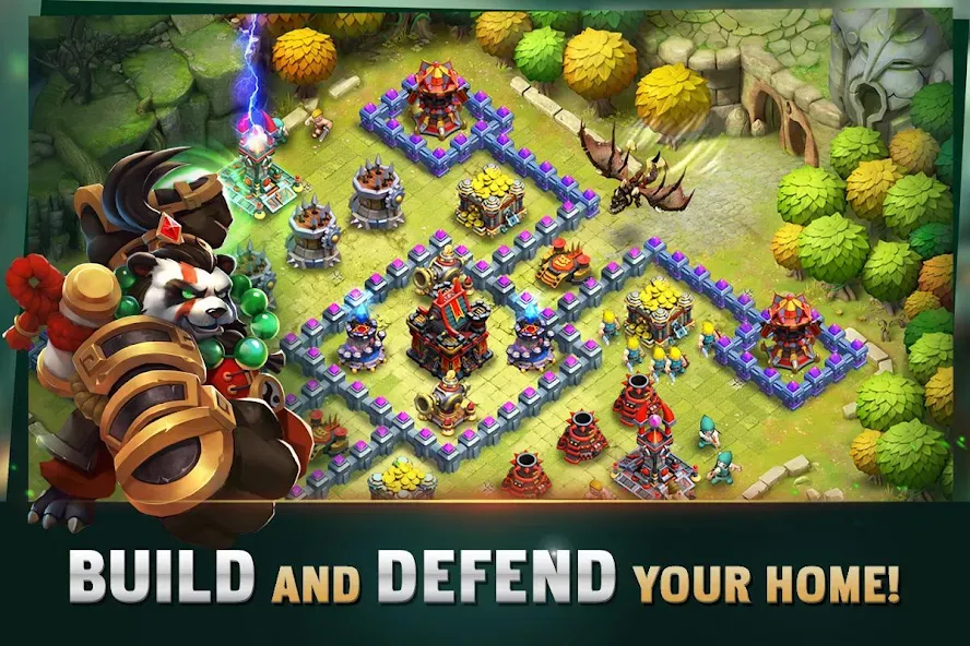 Clash of Lords 2: Guild Castle (Клэш оф Лордс 2)  [МОД Меню] Screenshot 1