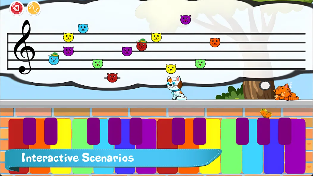 Cat Piano Meow - Sounds & Game  [МОД Menu] Screenshot 4