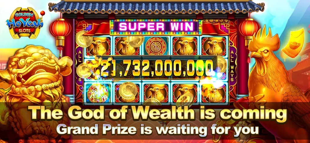 Golden HoYeah- Casino Slots (Голден ХоЯй)  [МОД Бесконечные деньги] Screenshot 1