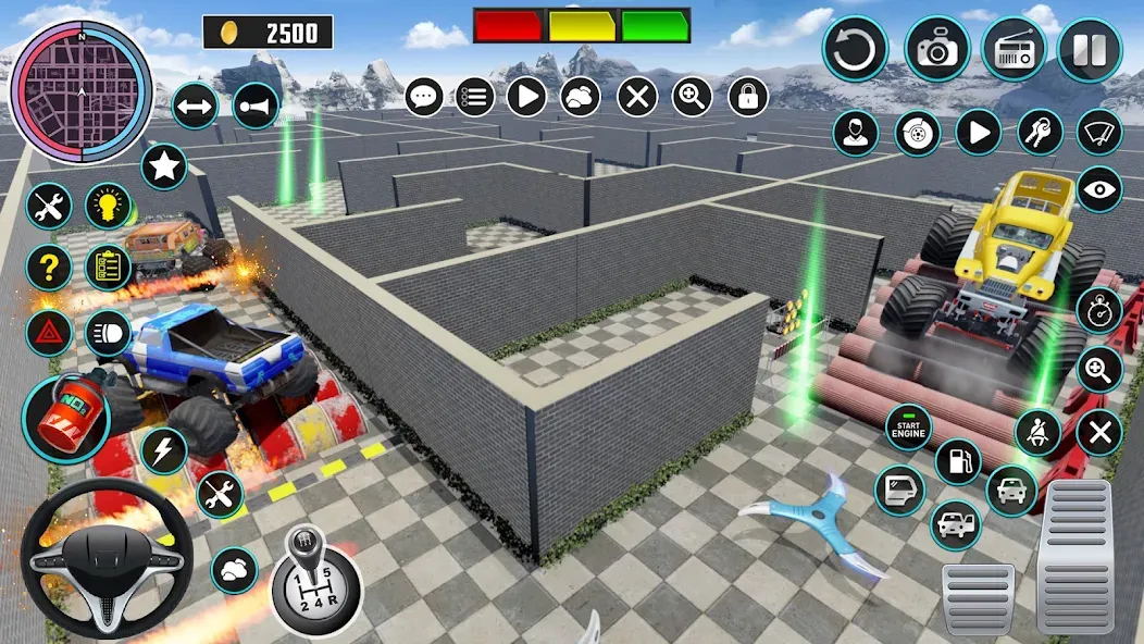 Monster Truck Maze Puzzle Game  [МОД Menu] Screenshot 3