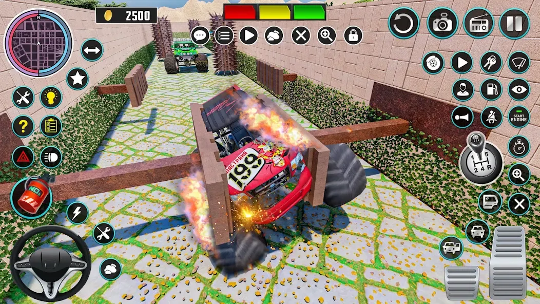 Monster Truck Maze Puzzle Game  [МОД Menu] Screenshot 5