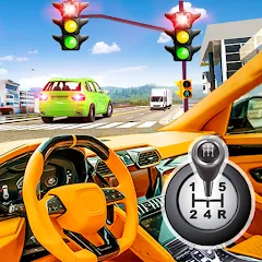 Скачать взлом Modern Car Driving School Game [МОД Много денег] на Андроид