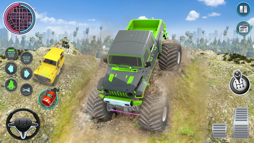 Monster Truck Off Road Racing  [МОД Menu] Screenshot 2