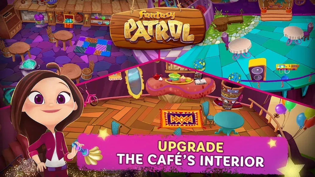 Fantasy Patrol: Cafe  [МОД Много монет] Screenshot 5