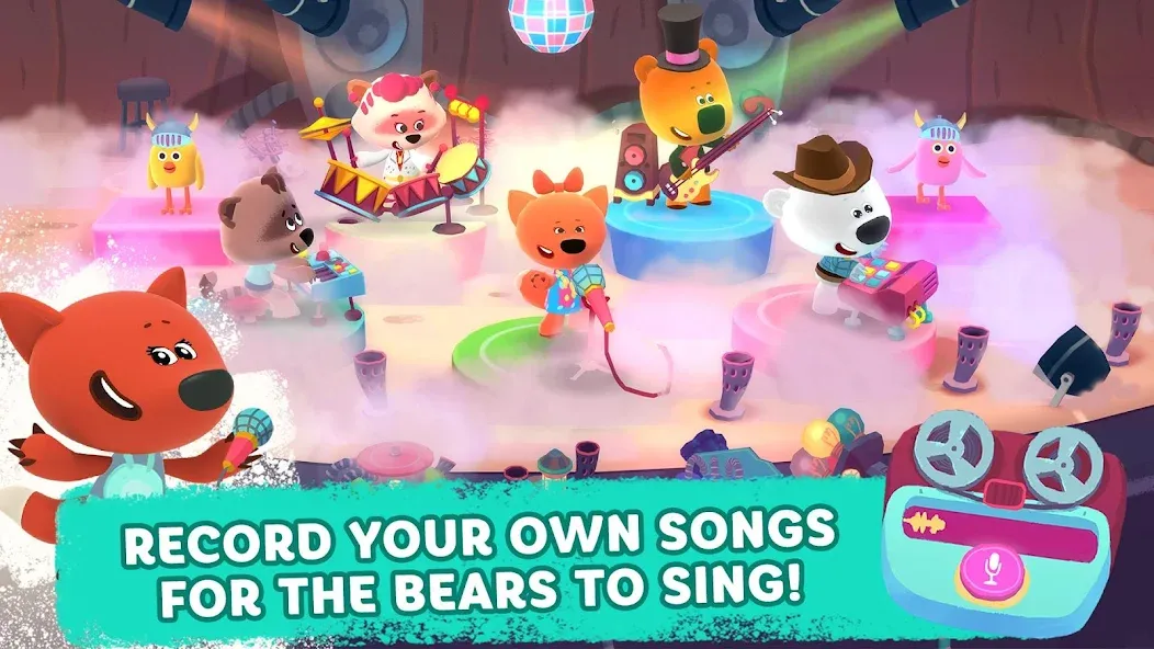 Rhythm and Bears  [МОД Menu] Screenshot 5