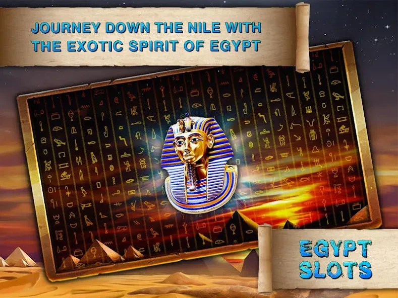 Egypt Slots Casino Machines (Египетские игровые автоматы казино)  [МОД Меню] Screenshot 2