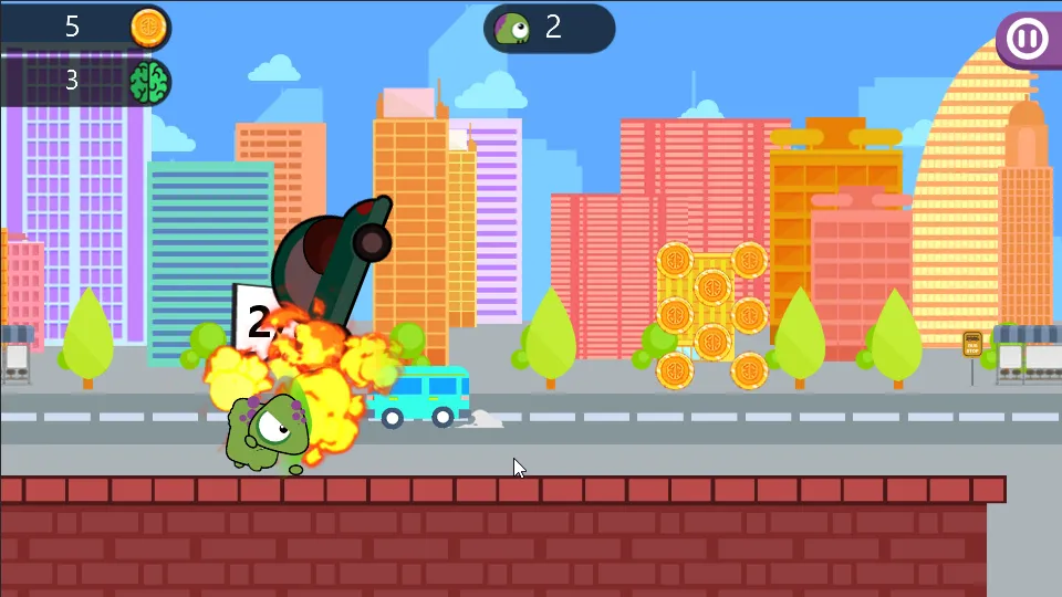 Monster Run: Jump Or Die  [МОД Много монет] Screenshot 3