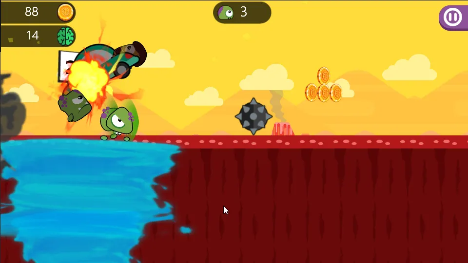 Monster Run: Jump Or Die  [МОД Много монет] Screenshot 4