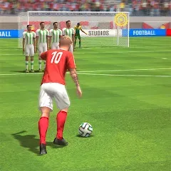 Скачать взлом Strike Football Game FreeKick [МОД Меню] на Андроид