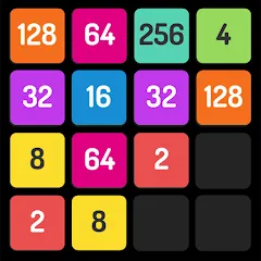 Скачать взлом X2 Blocks - 2048 Number Game (Блоки)  [МОД Бесконечные деньги] на Андроид