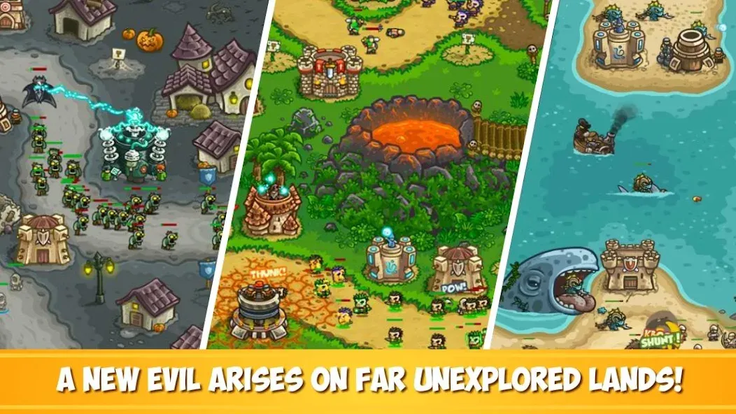 Kingdom Rush Frontiers TD (Кингдом Раш Фронтис ТД)  [МОД Menu] Screenshot 2