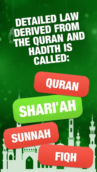 Islamic General Knowledge Quiz  [МОД Много денег] Screenshot 5