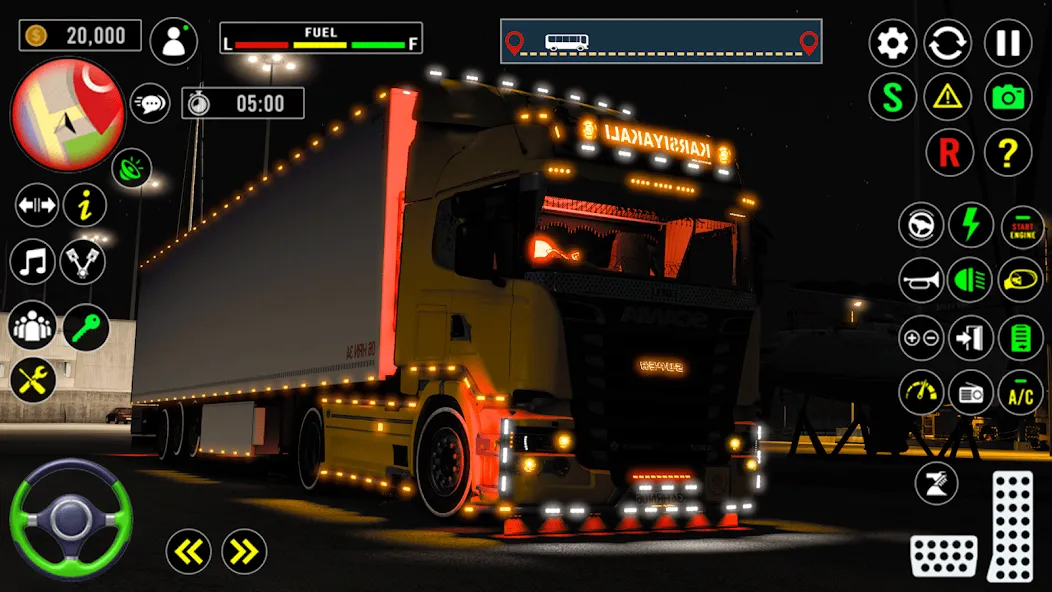 US Truck City Transport Sim 3d  [МОД Меню] Screenshot 5