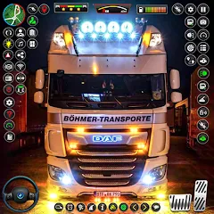 Скачать взлом US Truck City Transport Sim 3D [МОД Меню] на Андроид