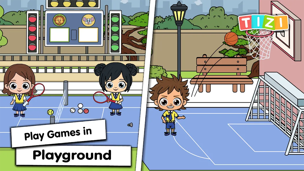 Tizi Town - My School Games  [МОД Меню] Screenshot 5