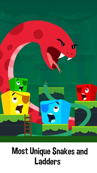 Snake and Ladder Games  [МОД Много монет] Screenshot 1