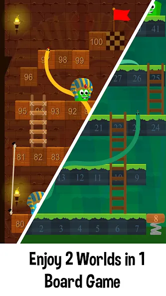 Snake and Ladder Games  [МОД Много монет] Screenshot 2